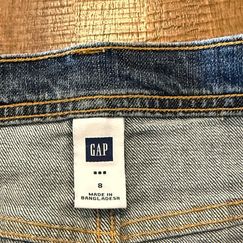 GAP Classic Blue Denim Mini Skirt - Picture 3 of 7